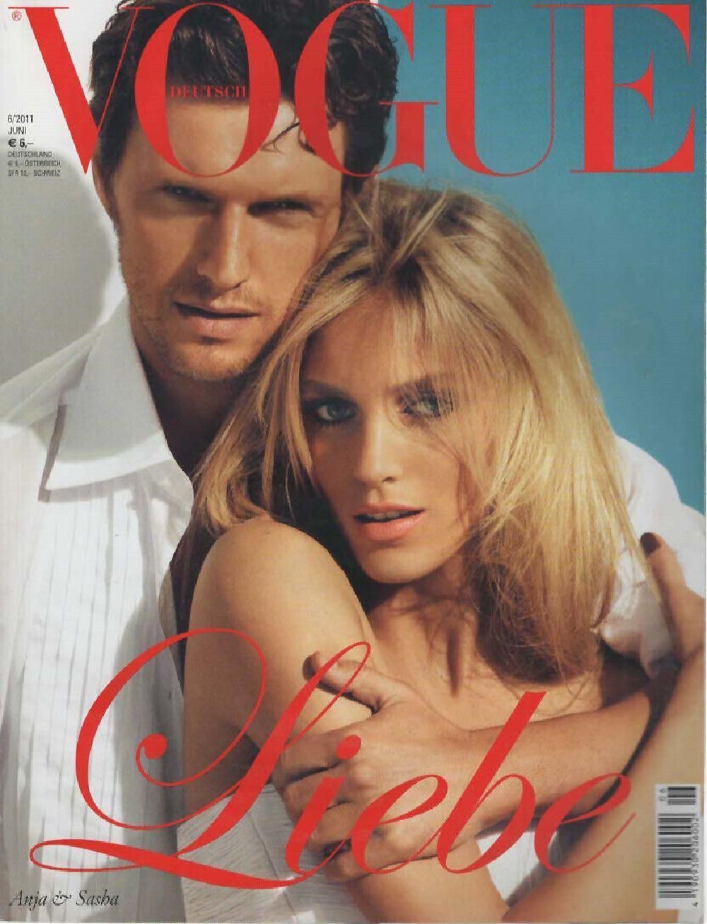 Vogue Magazin Deutschland 2011-06 Anja Rubik