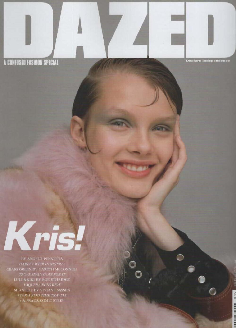 Dazed Magazin UK 2018-01 Kris Grikaite
