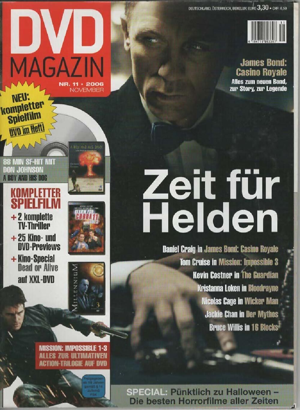DVD Magazin Deutschland 2006-11 Daniel Craig