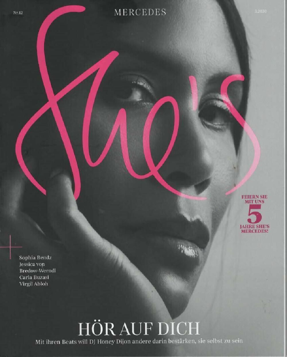 Shes Mercedes Magazin Deutschland 2020 #12 Honey Dijon Kelvyn Colt