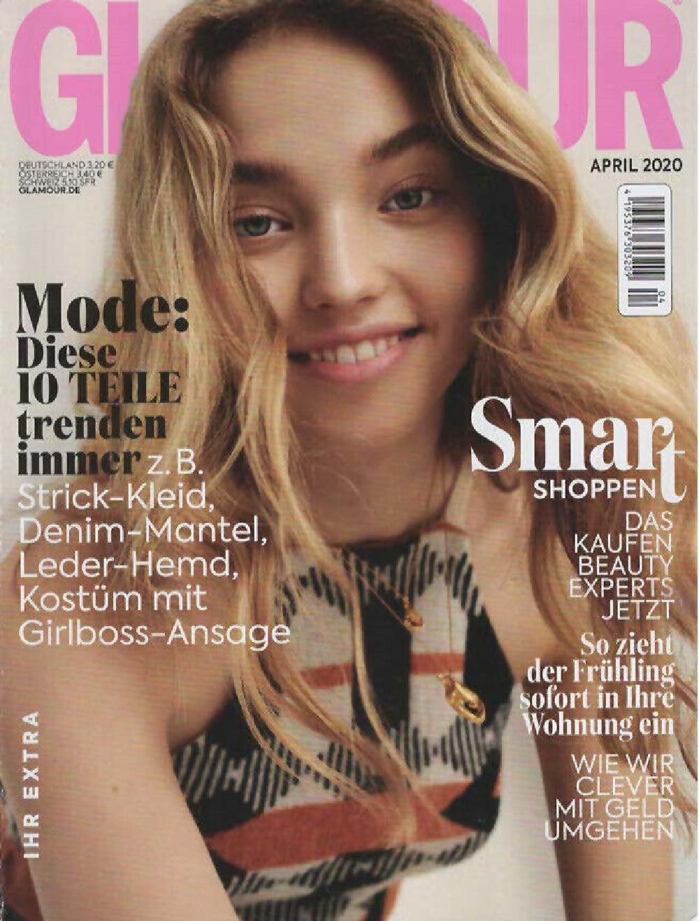 Glamour Magazin Deutschland 2020-04 Milena Ioanna Viva London Alexander Meininger