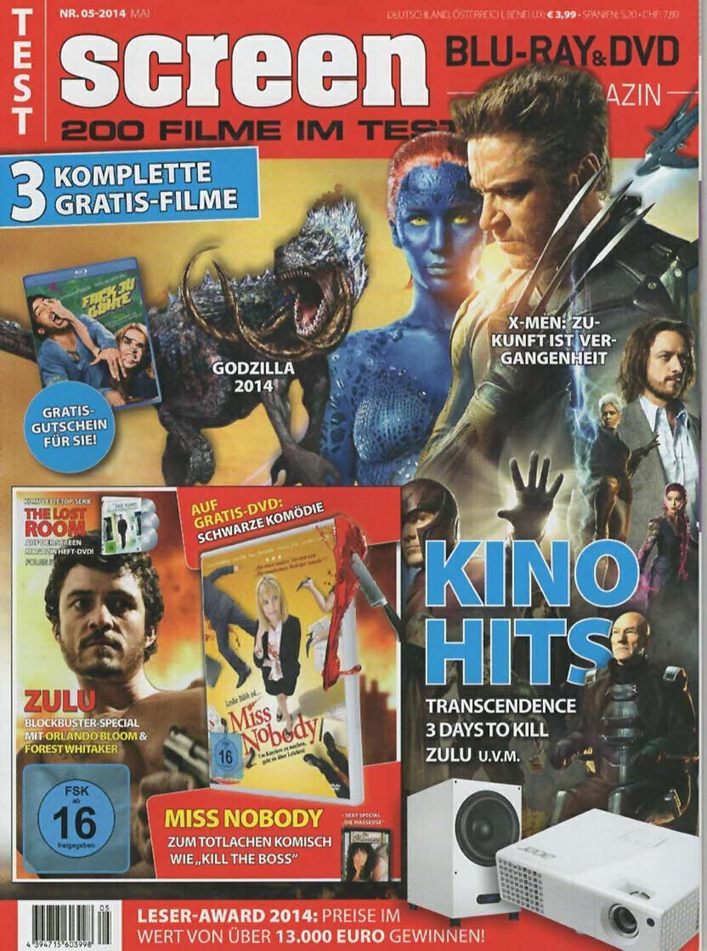Screen Magazin Deutschland 2014-05 Hugh Jackman