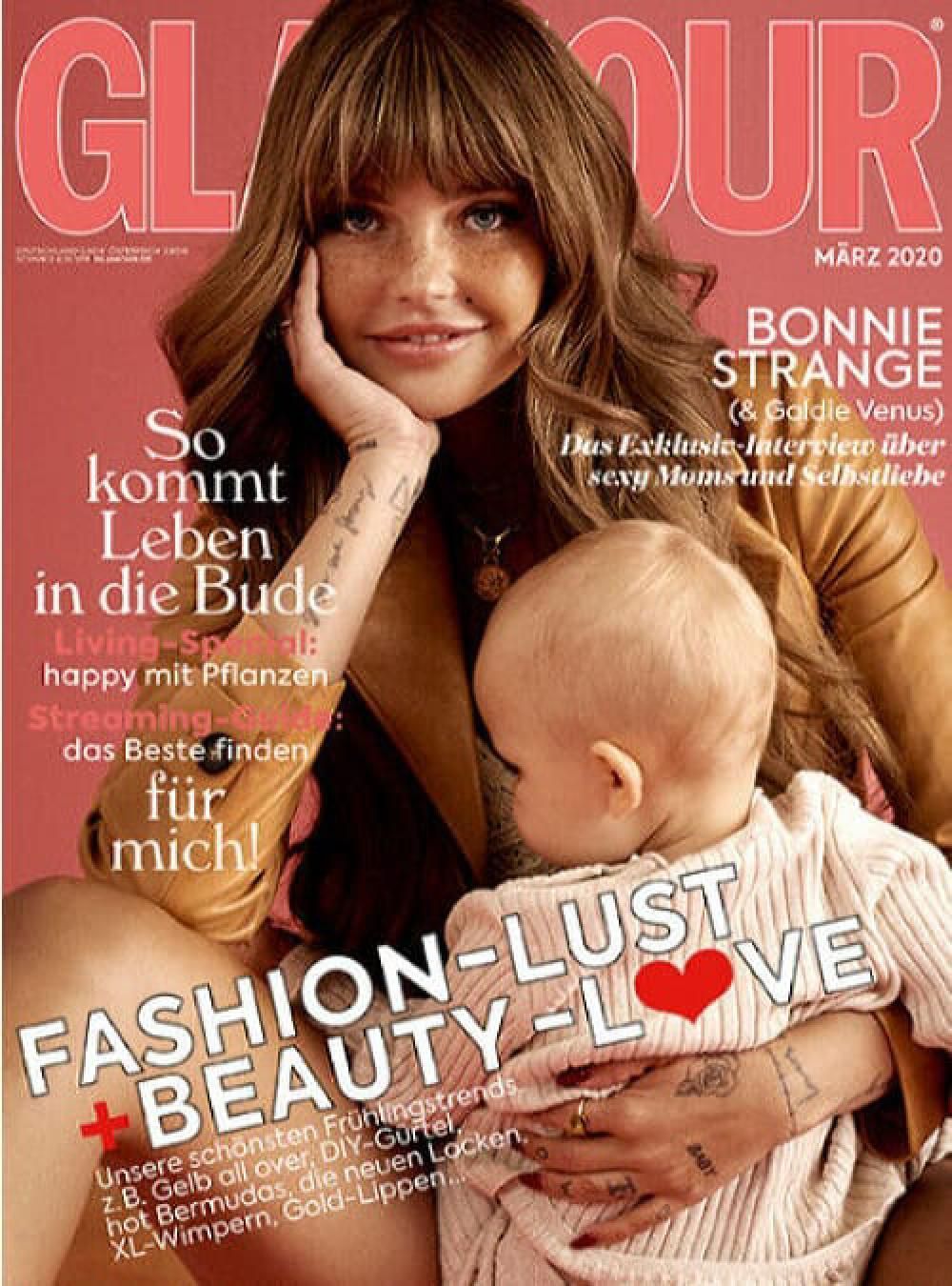Glamour Magazin Deutschland 2020-03 Bonnie Strange