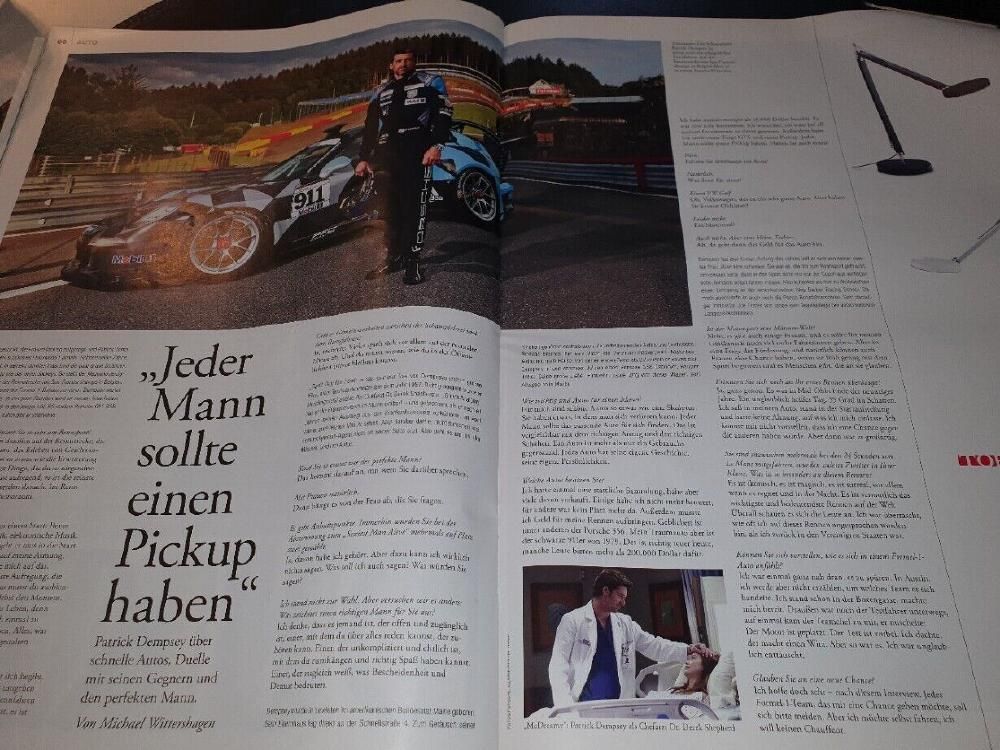 Frankfurter Allgemeine Magazin Deutschland 2015-10 Patrick Dempsey Mario Götze