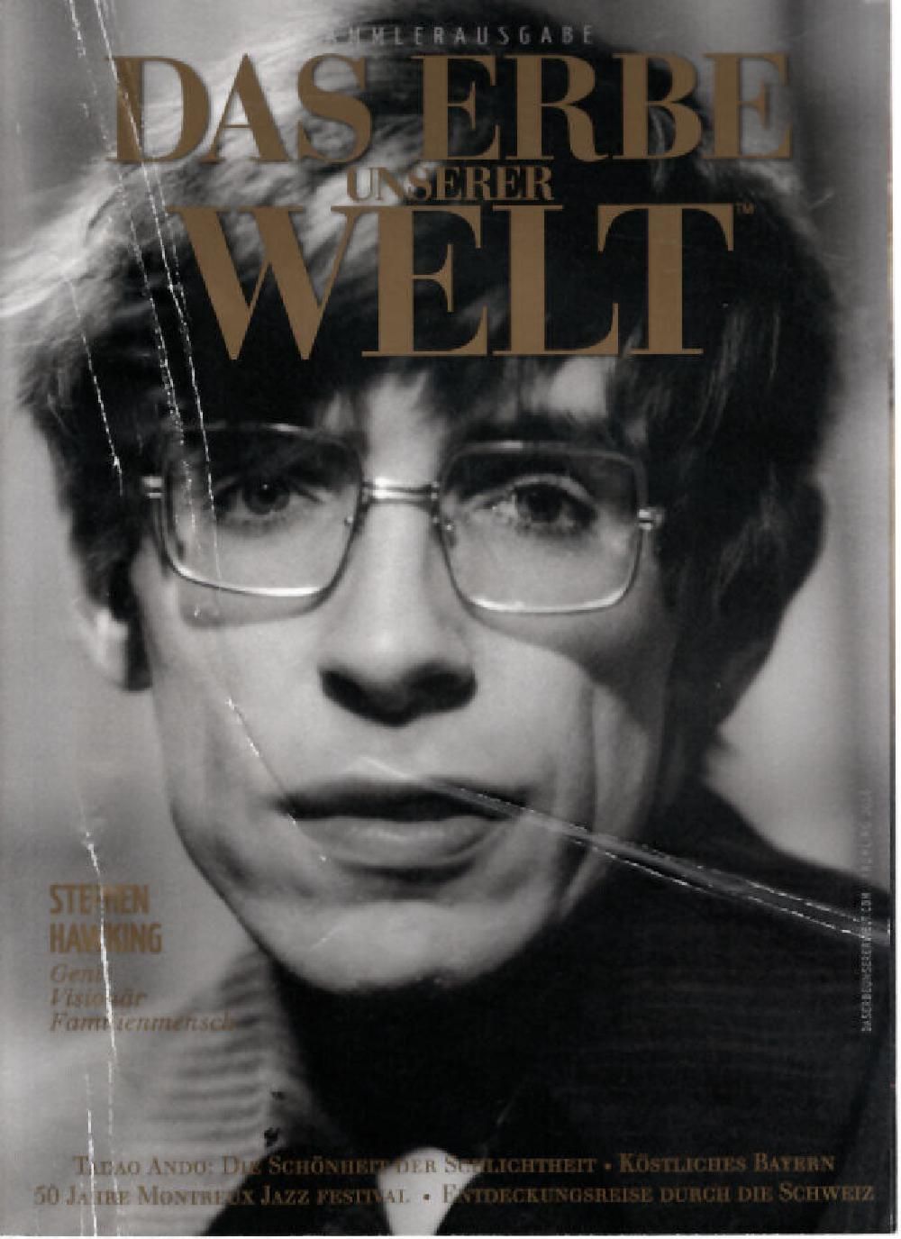 Das Erbe Unserer Welt Magazin Deutschland 2016-01 Stephen Hawking