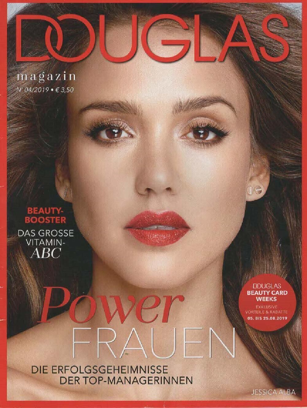 Douglas Magazin Deutschland 2019-04 Jessica Alba