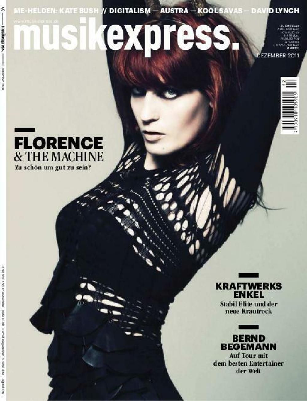Musikexpress Magazin Deutschland 2011-12 Florence & The Machine Kool Savas