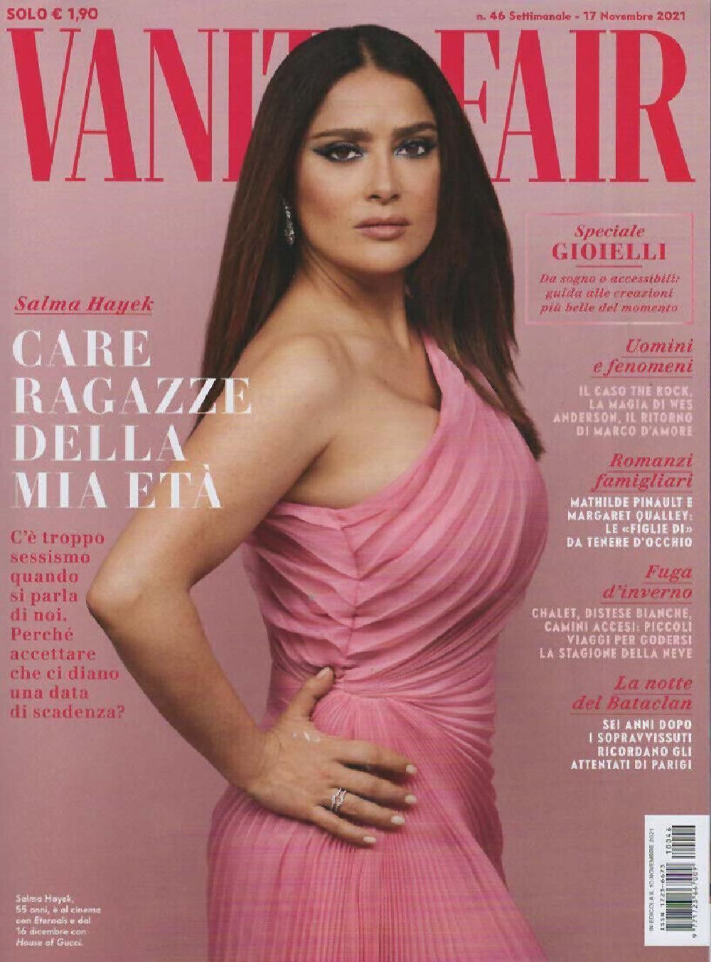 Vanity Fair Magazin Italien 2021-46 Salma Hayek