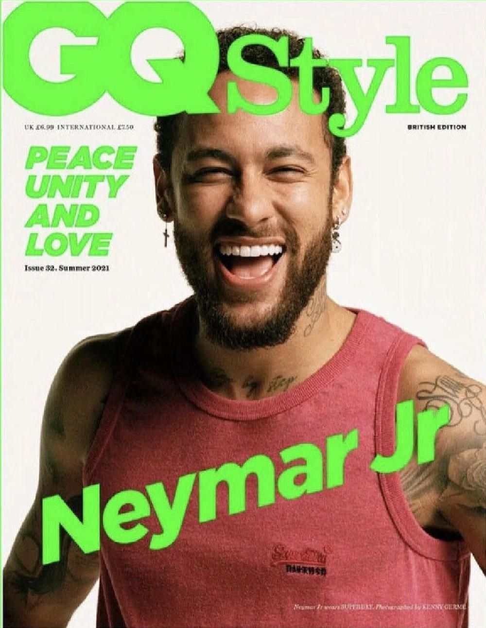 GQ Style Magazin UK 2021-02 Neymar Jr.