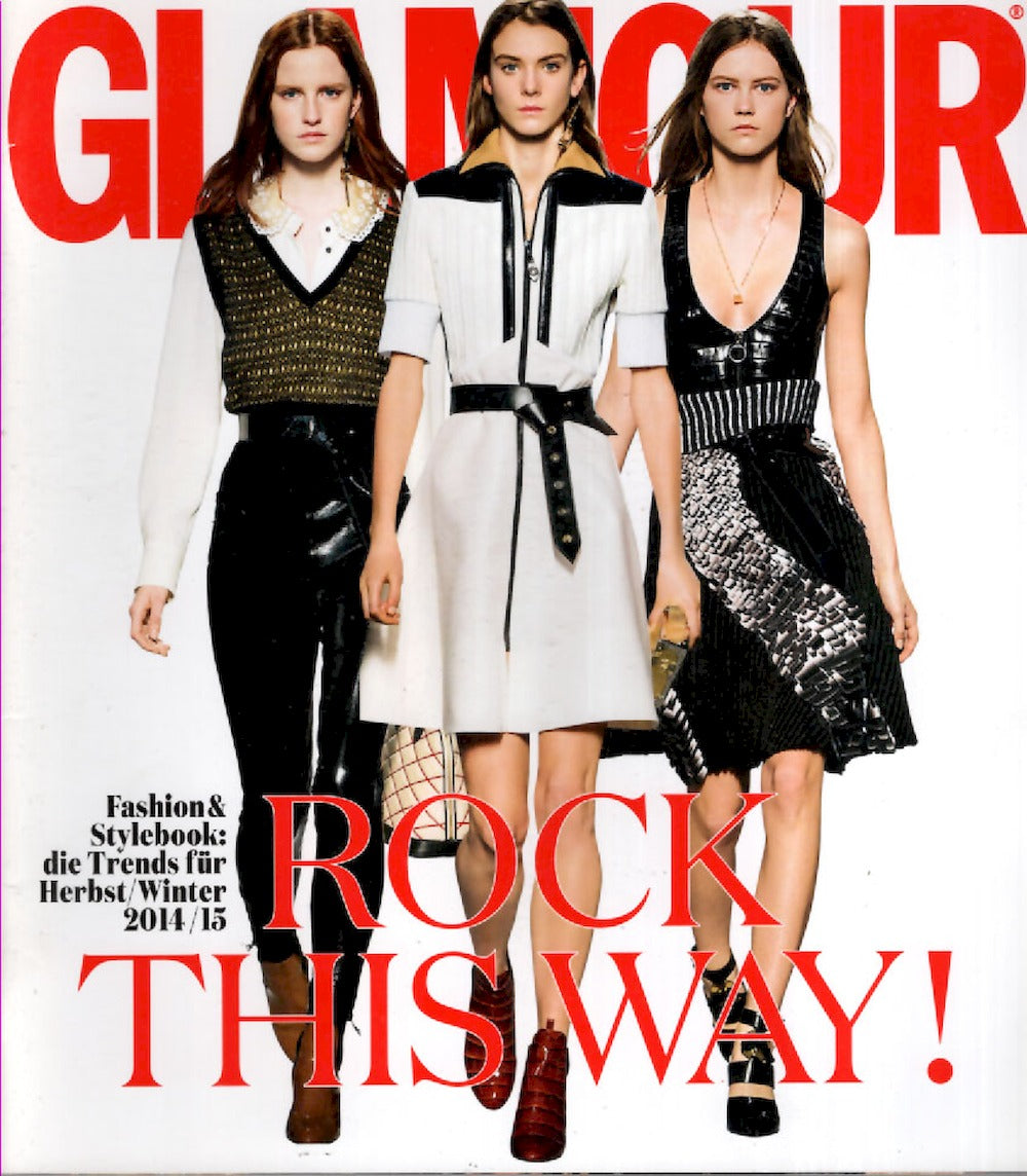 Glamour Stylebook Deutschland 2014-201 Karl Lagerfeld Cara Delevingne