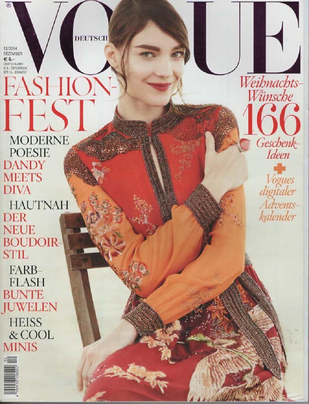 Vogue Magazin Deutschland 2014-12 Kati Nescher