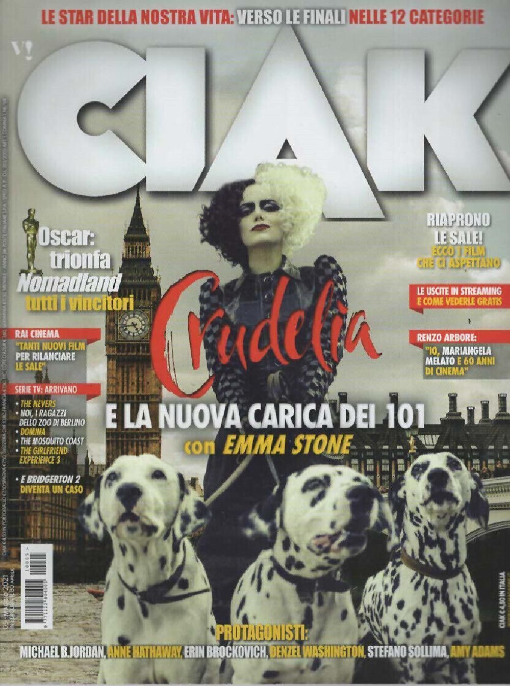 Ciak Magazin Italien 2021-05 Emma Stone