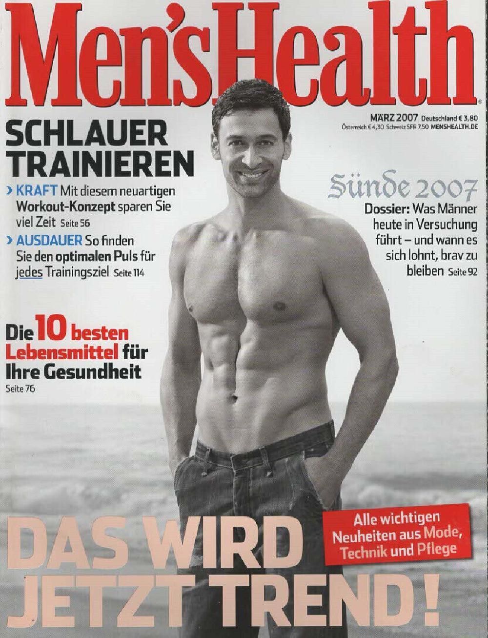 Mens Health Magazin Deutschland 2007-03 Tino Wolff