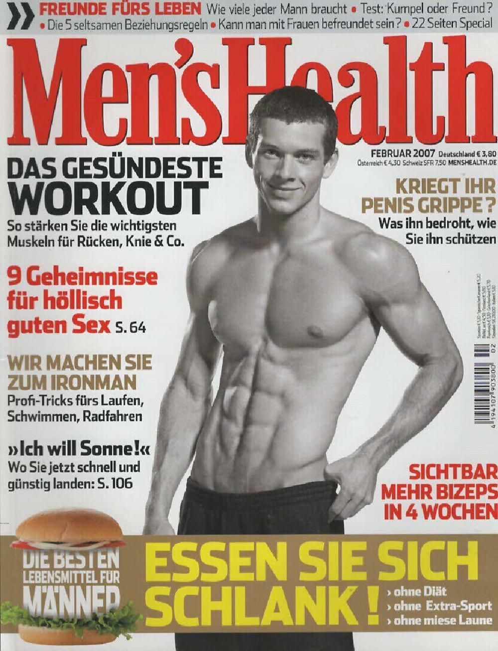 Mens Health Magazin Deutschland 2007-02 Mike Fawkes