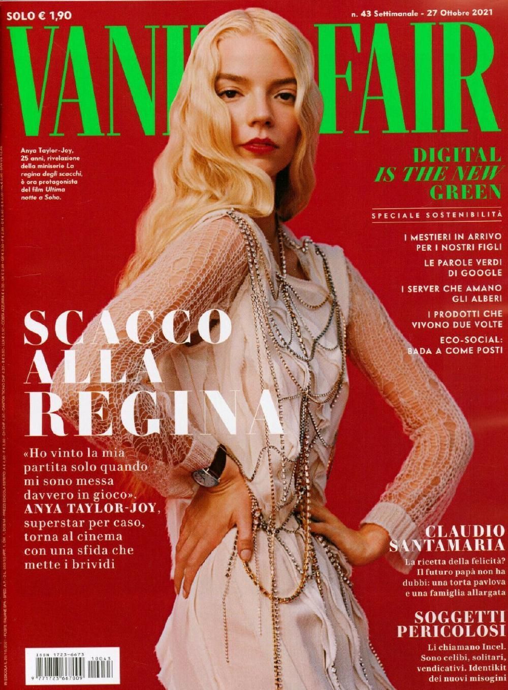 Vanity Fair Magazin Italien 2021-43 Anya Taylor-Joy