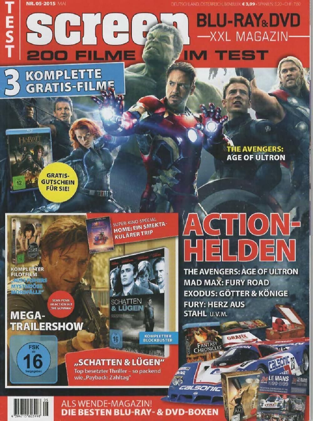 Screen Magazin Deutschland 2015-05 Hugh Jackman