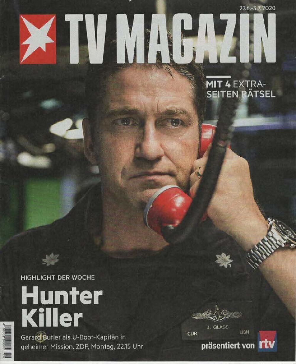 Stern TV Magazin Deutschland 2020-27 Gerald Butler