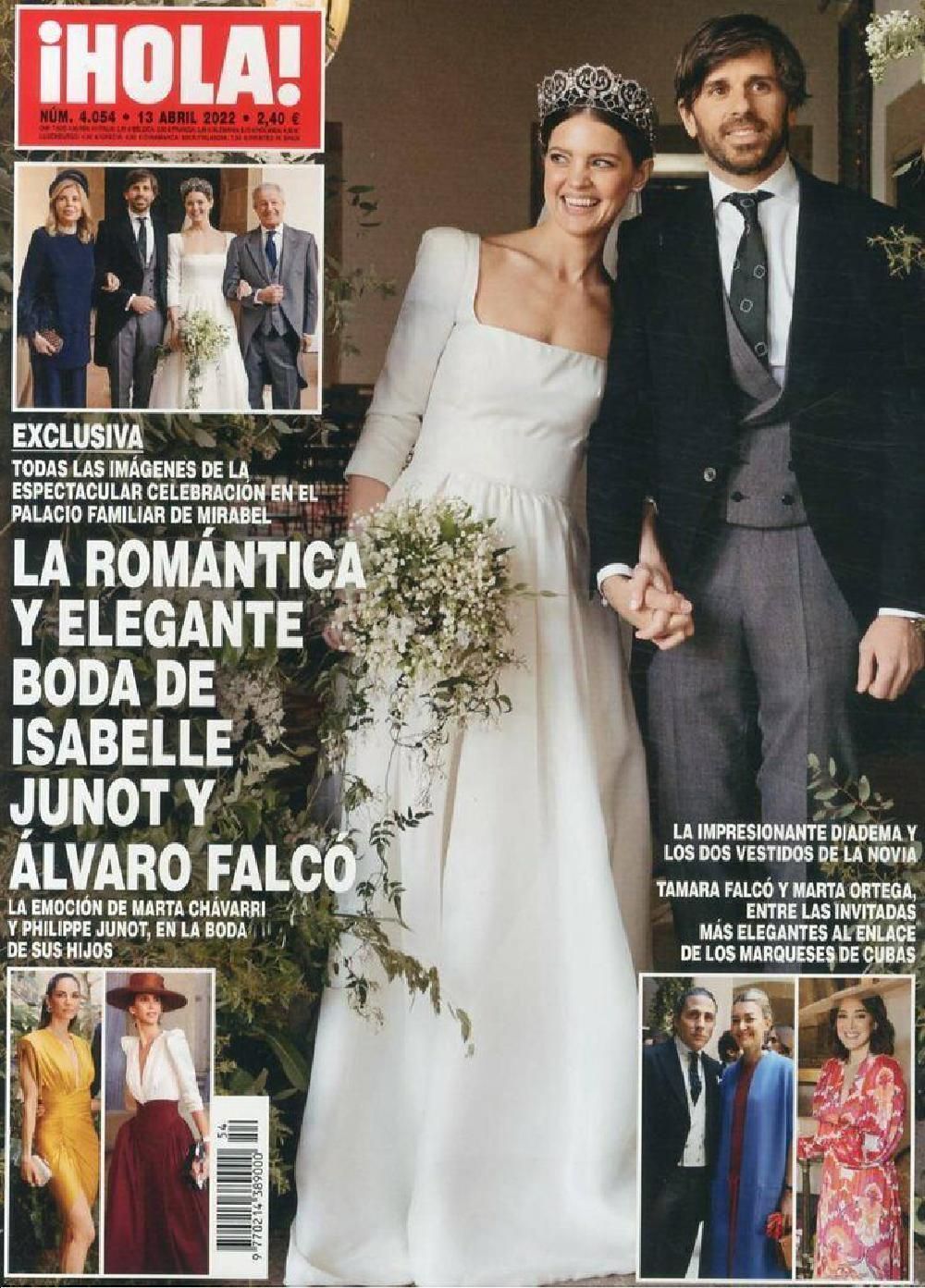 Hola Magazin Spanien 2022 #4054 Isabelle Junot Alvaro Falco