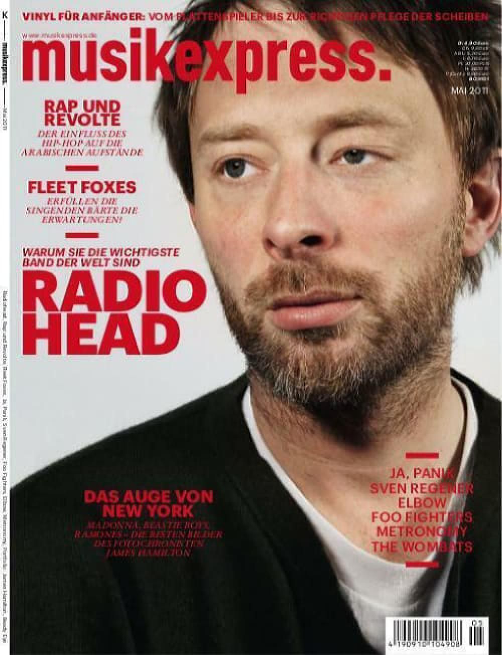 Musikexpress Magazin Deutschland 2011-05 Radiohead Foo Fighters