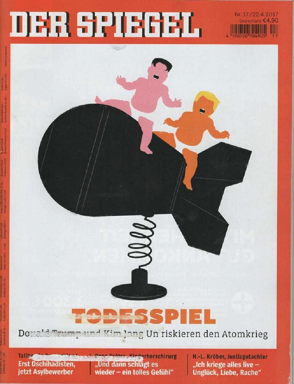 Der Spiegel Magazin Deutschland 2017-17 Donald Trump
