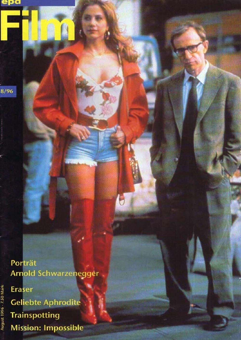 EPD Film Magazin Deutschland 1996-08 Woody Allen Mira Sorvino Schwarzenegger