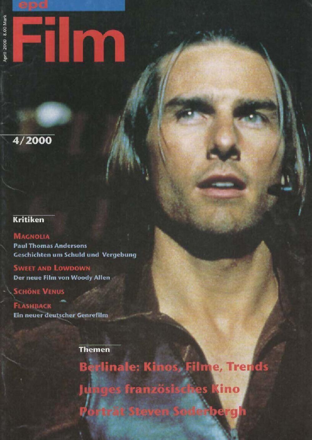 EPD Film Magazin Deutschland 2000-04 Tom Cruise