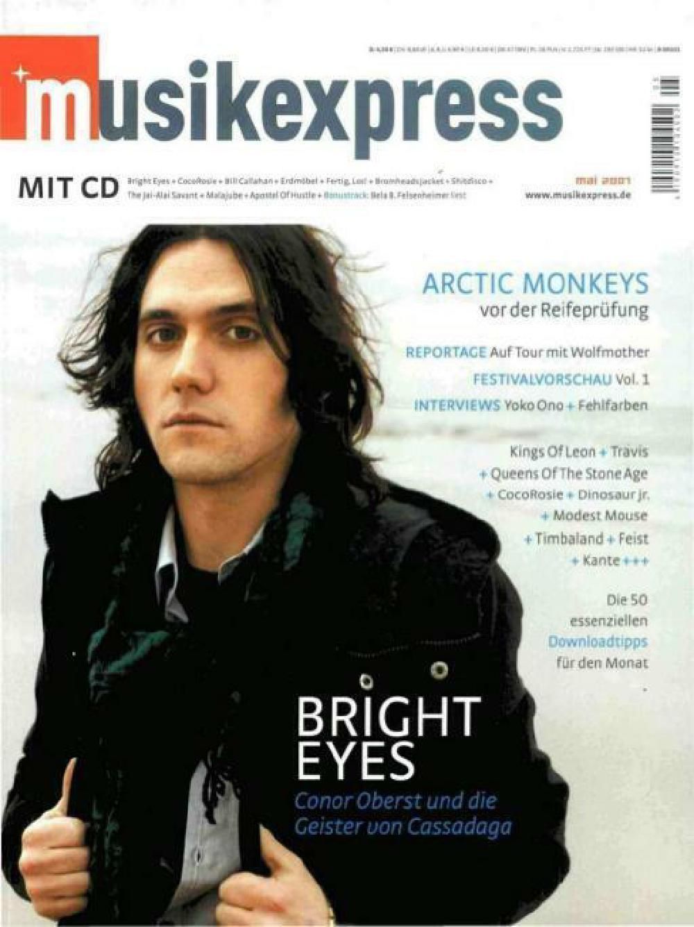 Musikexpress Magazin Deutschland 2007-05 Conor Oberst Arctic Monkeys