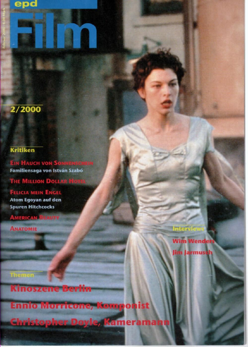 EPD Film Magazin Deutschland 2000-02 Arsinee Khanjian