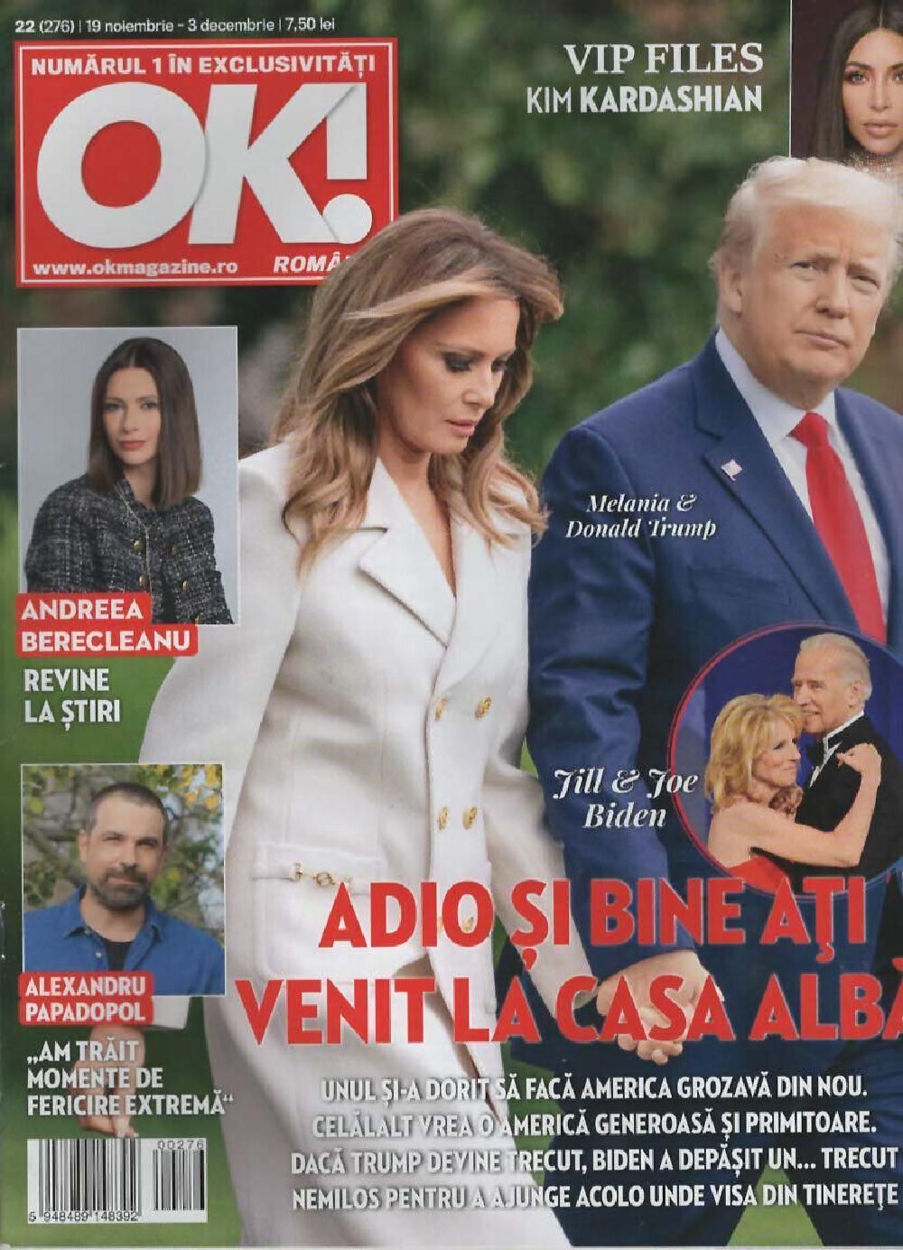Ok Magazin Rumänien 2020-22 Melania Donald Trump