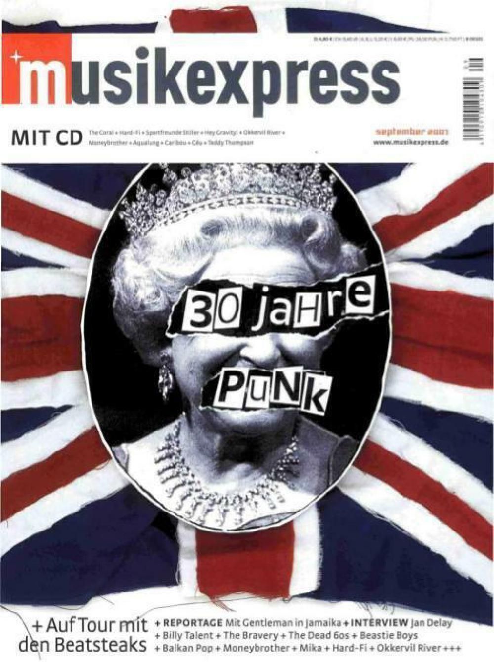 Musikexpress Magazin Deutschland 2007-09 Billy Talent