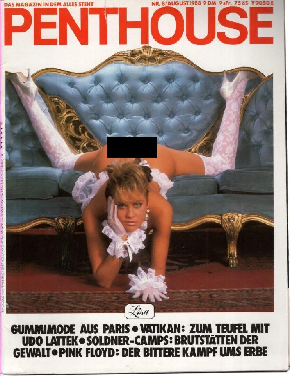 Penthouse Magazin Deutschland 1988-08 Lenee Peake Lisa Renee