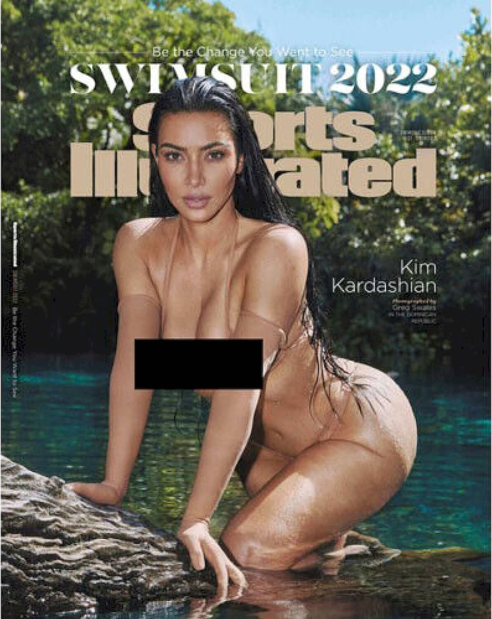 Sports Illustrated Swimsuit Ausgabe Deutschland 2022 Kim Kardashian