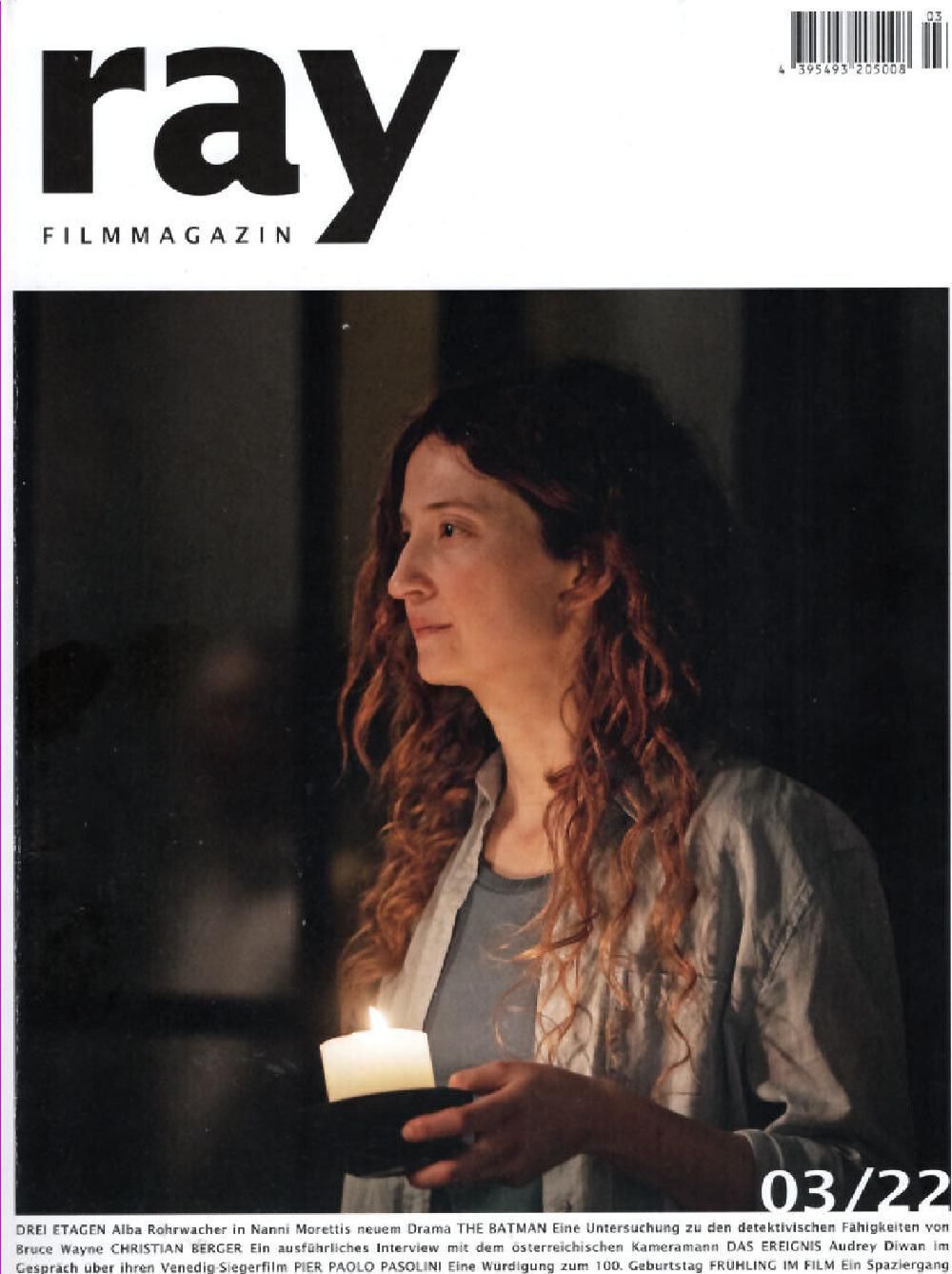 Ray Film Magazin Österreich 2022-03 Alba Rohrwacher
