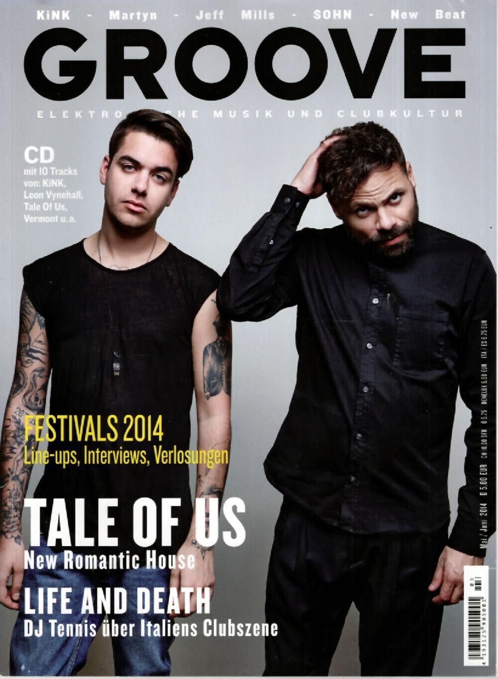 Groove Magazin Deutschland 2014 #148 Tale Of Us Kink Martyn