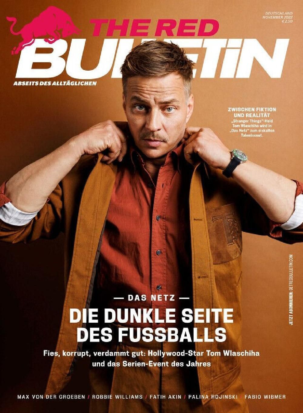 The Red Bulletin Magazin Deutschland 2022-11 Tom Wlaschiha