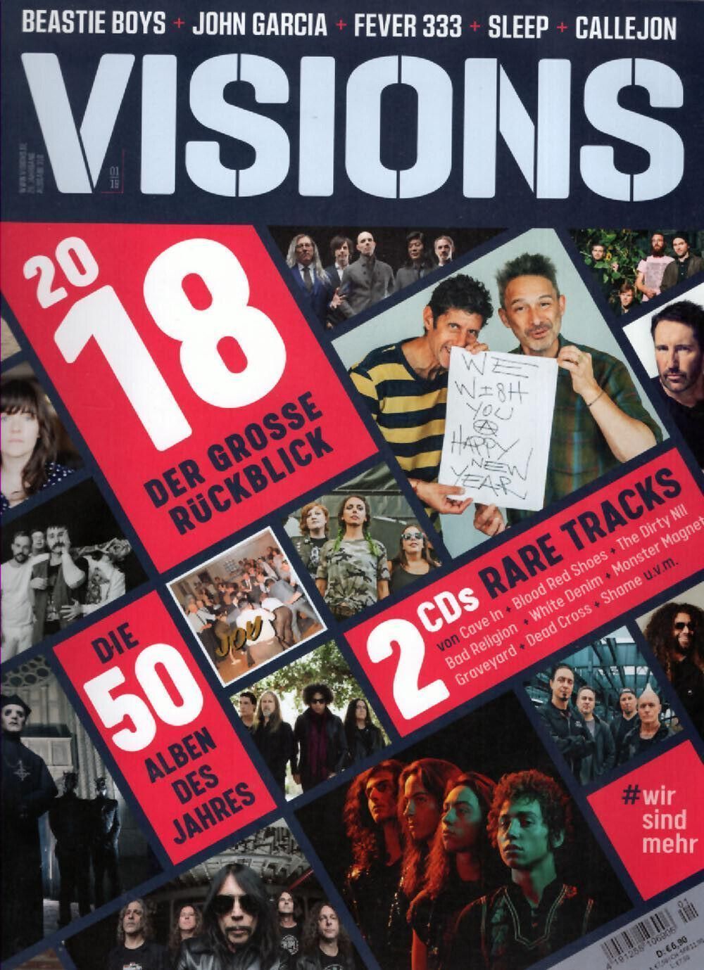 Visions Magazin Deutschland 2019 #310 Beastie Boys John Garcia Fever 333 Sleep