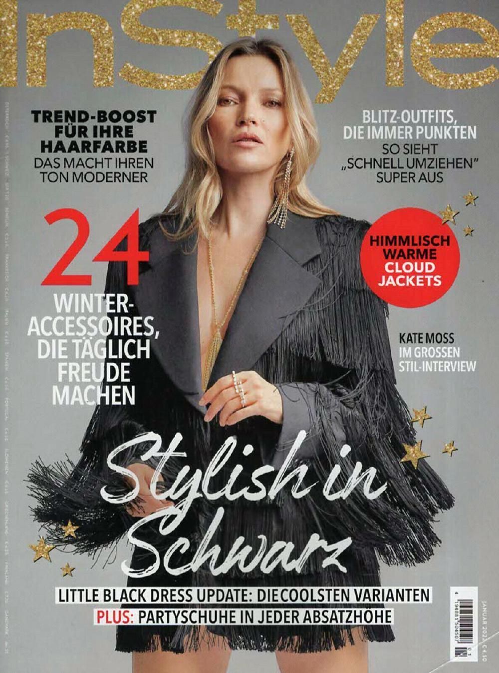 InStyle Magazin Deutschland 2022-01 Kate Moss