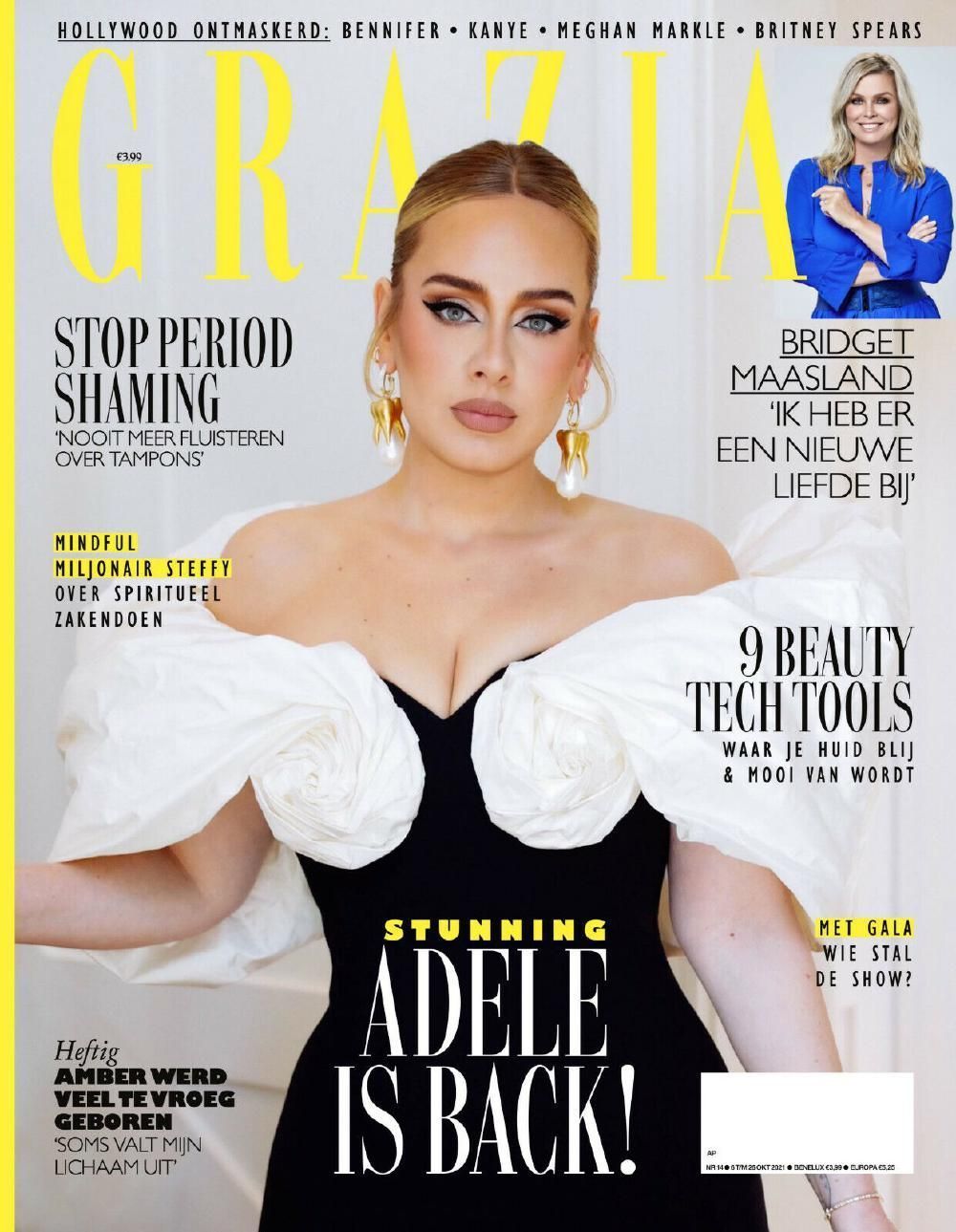 Grazia Magazin Niederlande 2021-14 Adele