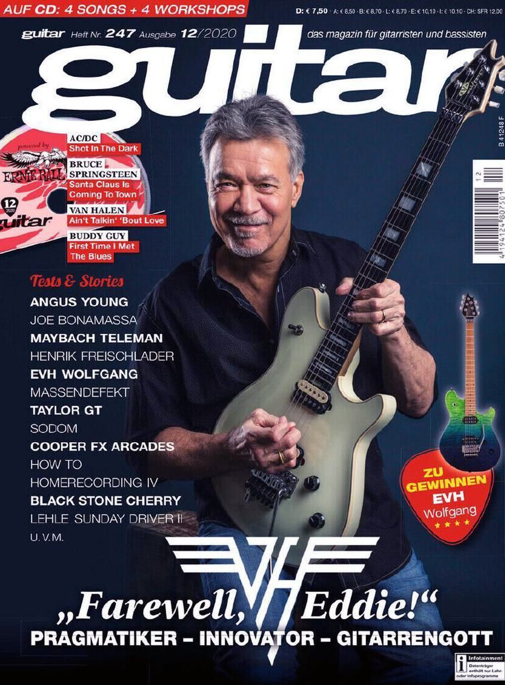 Guitar Magazin Deutschland 2020-12 Eddie Van Halen