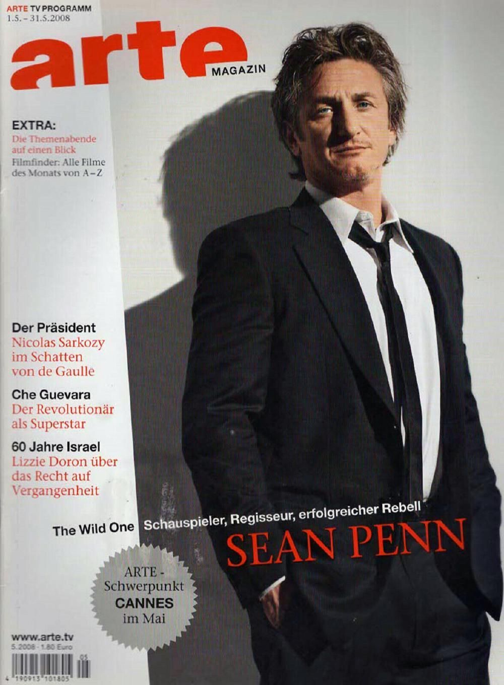 Arte Magazin Deutschland 2008-05 Sean Penn