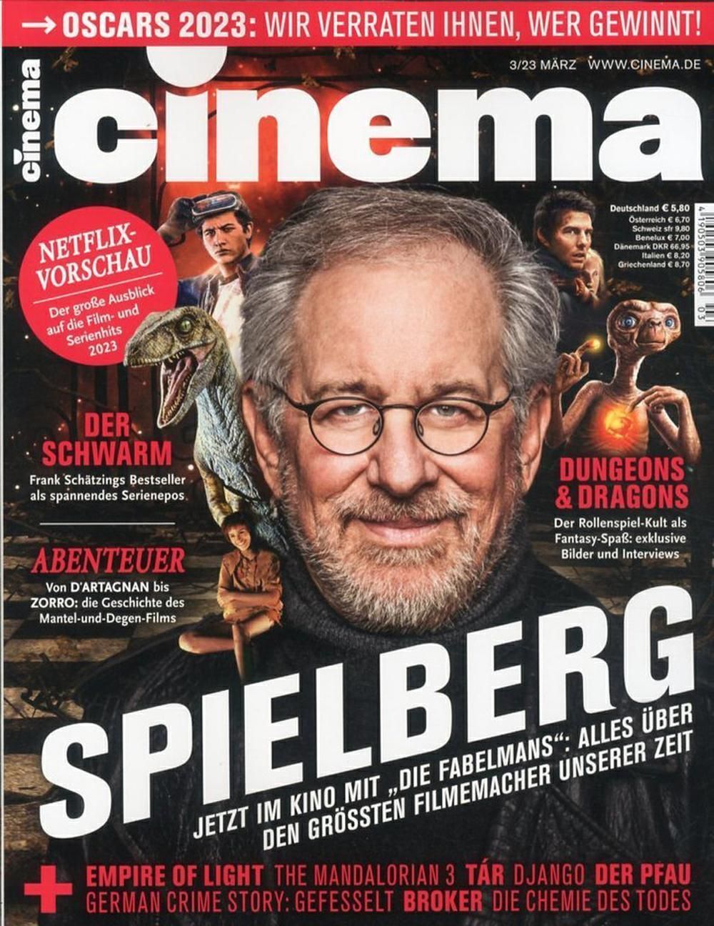 Cinema Magazin Deutschland 2023-03 Steven Spielberg Tom Cruise