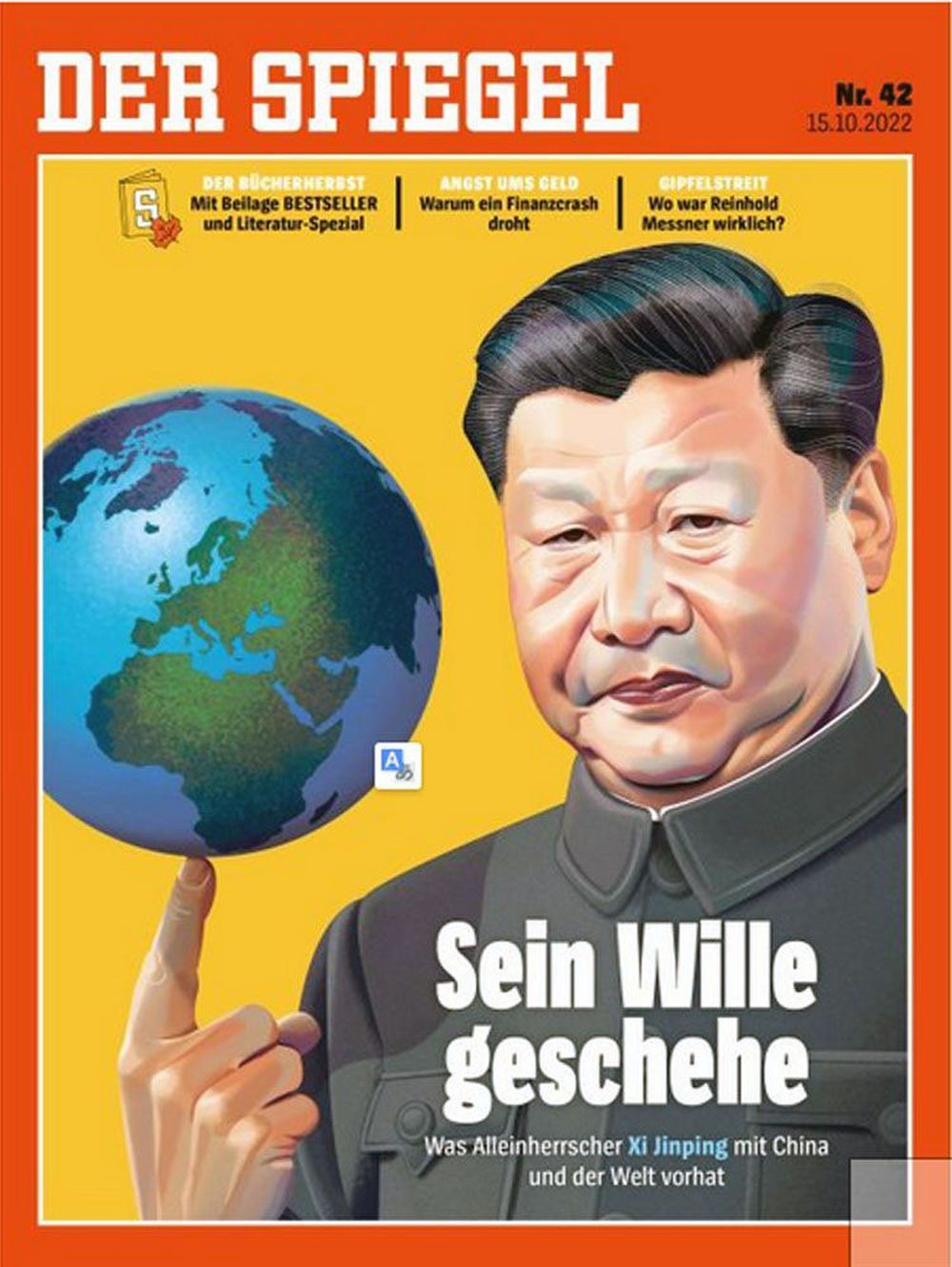 Der Spiegel Magazin Deutschland 2022-42 Xi Jinping