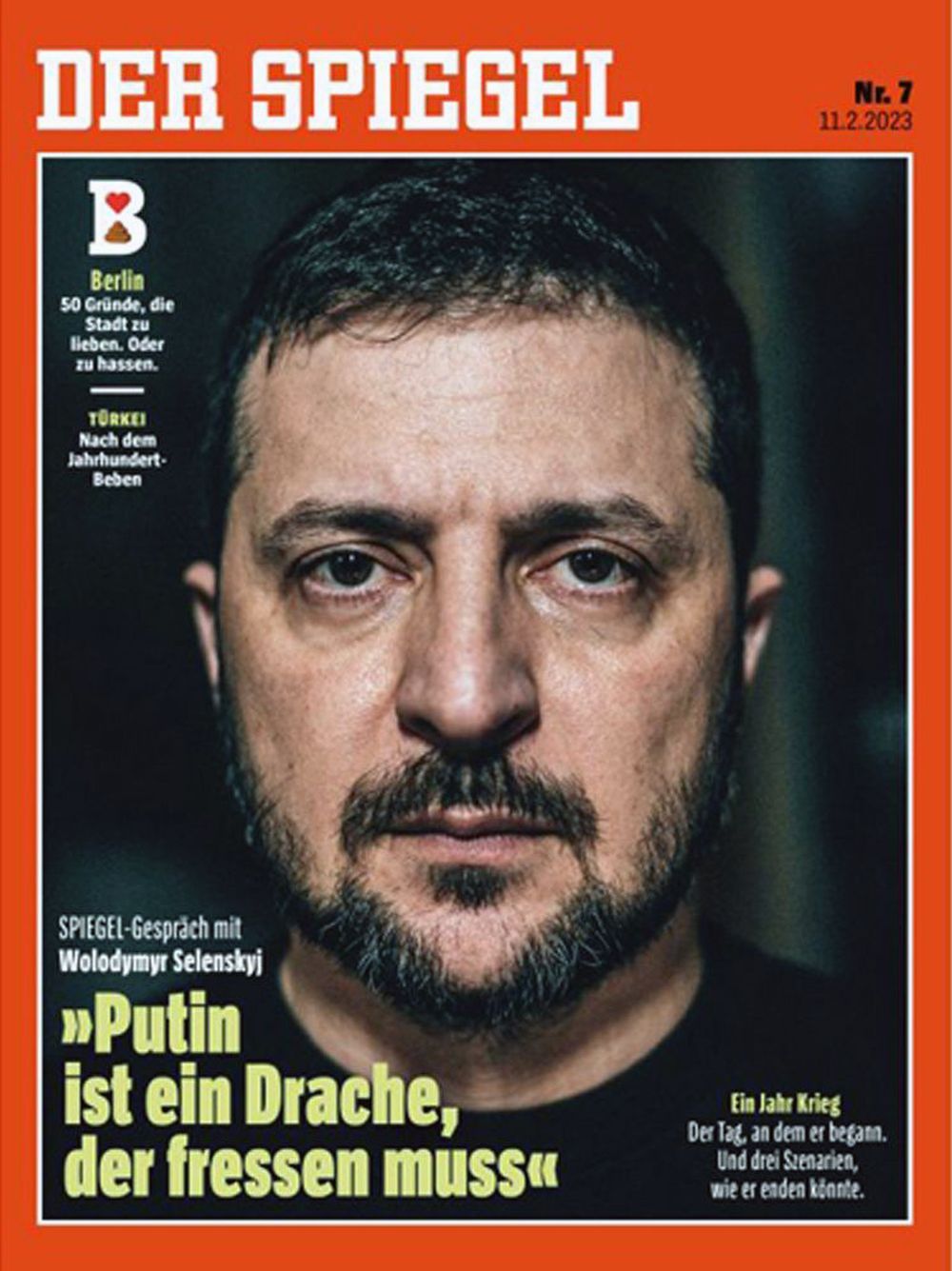 Der Spiegel Magazin Deutschland 2023-07 Wolodymyr Selenskyj
