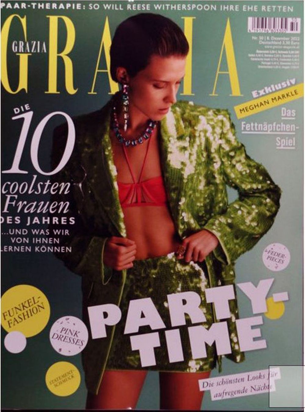 Grazia Magazin Deutschland 2022-50 Meghan Markle Reese Witherspoon