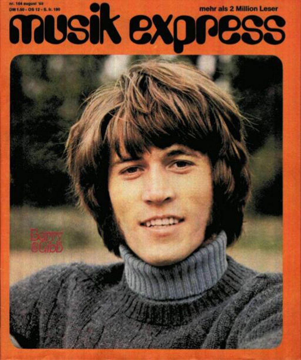 Musikexpress Magazin Deutschland 1969-08 Barry Gibb (Reprint)