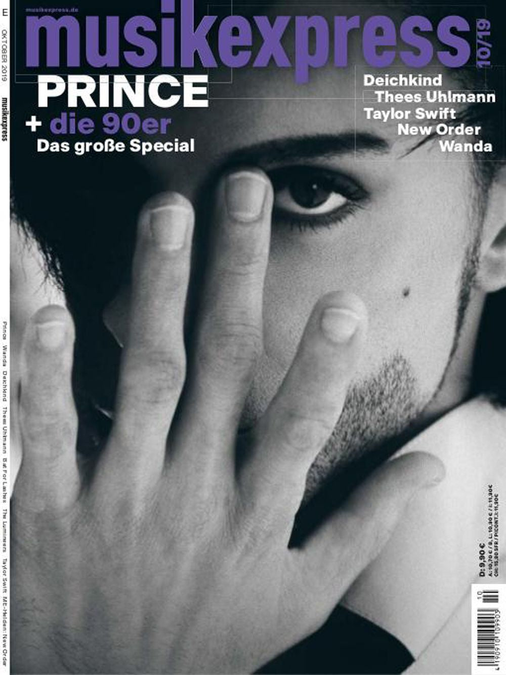 Musikexpress Magazin Deutschland 2019-10 Prince Taylor Swift