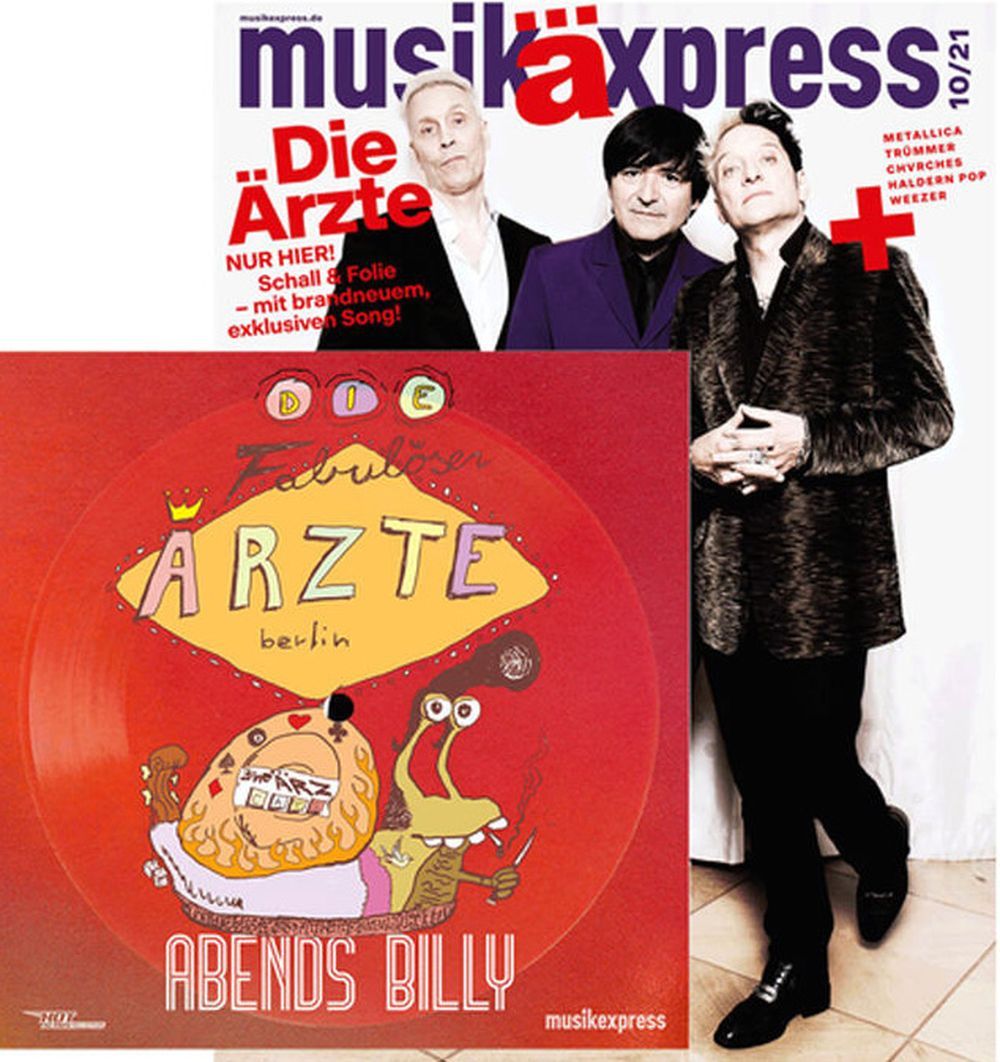 Musikexpress Magazin Deutschland 2021-10 Die Ärzte + Vinyl