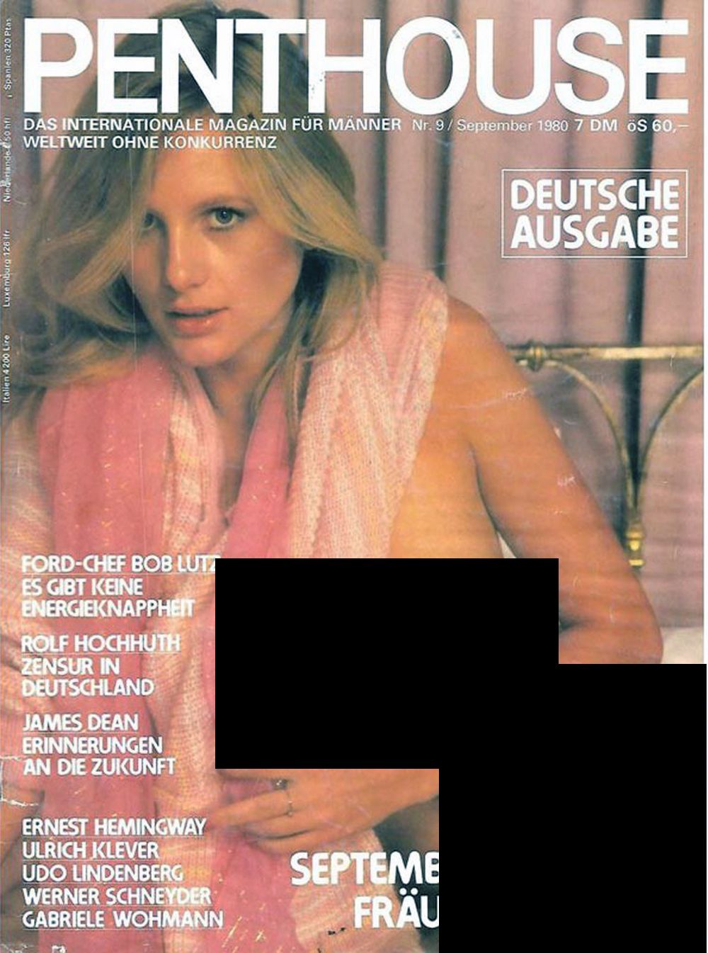 Penthouse Magazin Deutschland 1980-09 Daniela Abich