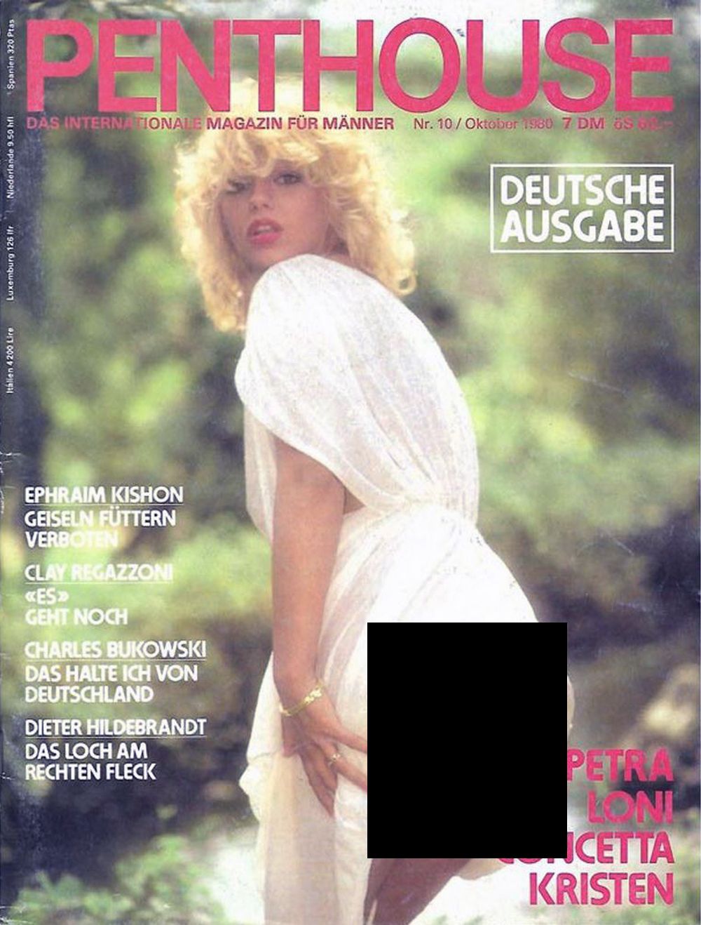 Penthouse Magazin Deutschland 1980-10 Petra Jokusch