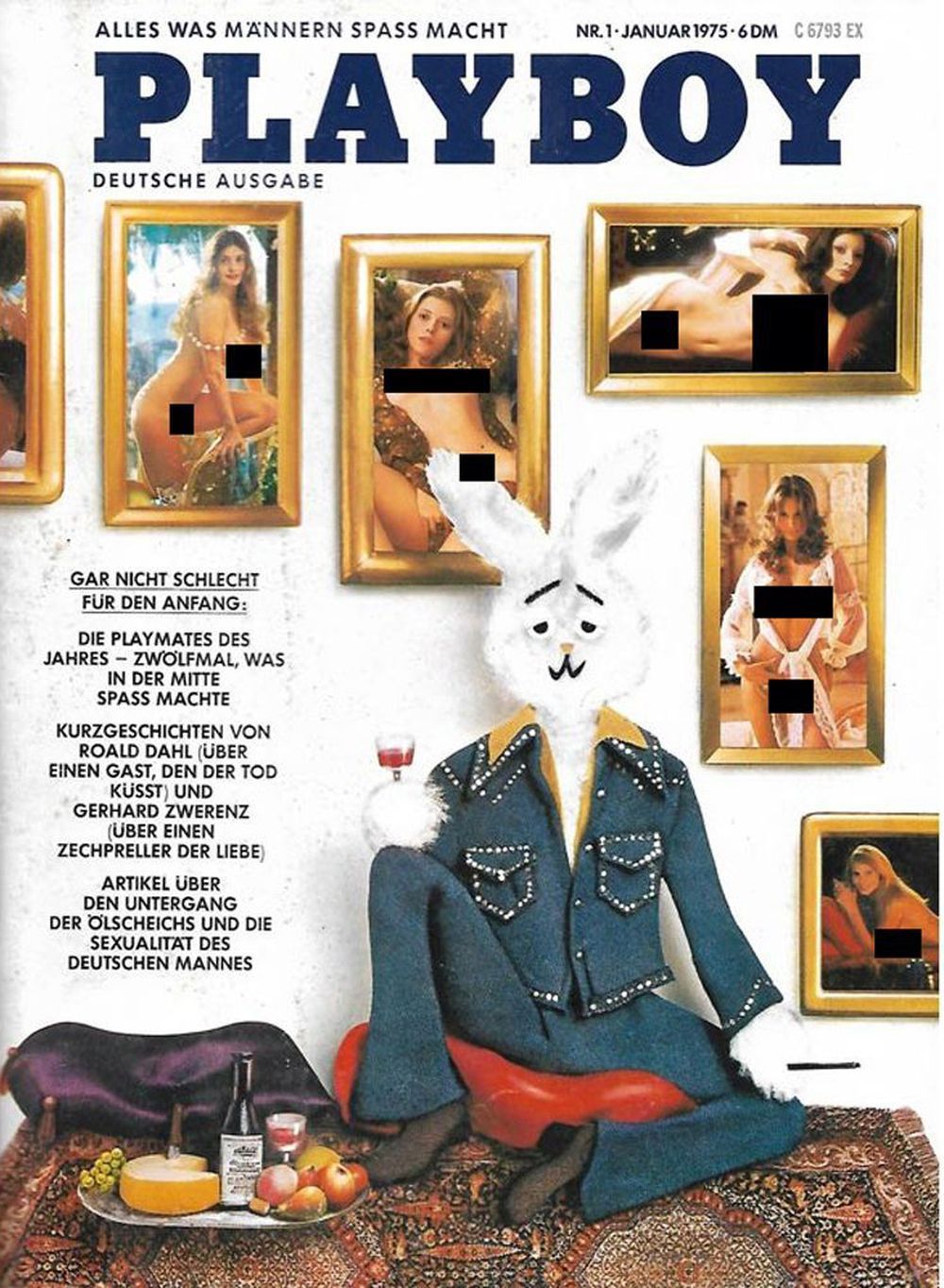 Playboy Magazin Deutschland 1975-01 Playmates
